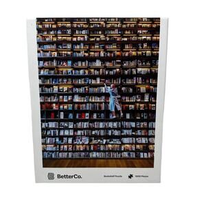 Better Co Puzzle Bookshelf Jigsaw Puzzle 1000 Pieces